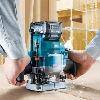 Makita akumulatorska glodalica RP001GZ Makita akumulatorska glodalica RP001GZ