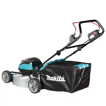 Makita akumulatorska potisna kosačica 18V LXT DLM466PT2 2x18V 46cm bezčetkasti motor-6