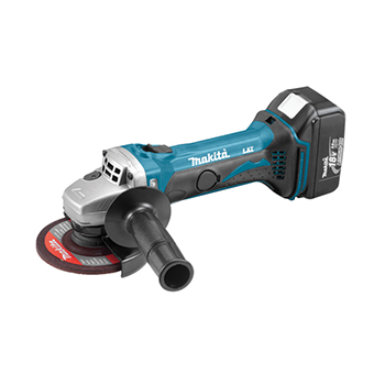 Makita akumulatorska ugaona brusilica DGA452RFJ-1