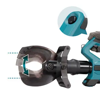 Makita akumulatorski rezač kablova 18V DTC104ZK-6