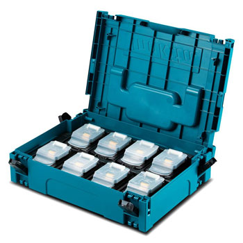 Makita set baterija u Makpac koferu 199697-1 (BL1850B x 8) Makita set baterija u Makpac koferu 199697-1 (BL1850B x 8)