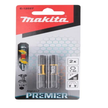 Makita bit torzioni Impack Premier T40 dupli 50mm E-12027 Makita bit torzioni Impack Premier T40 dupli 50mm E-12027