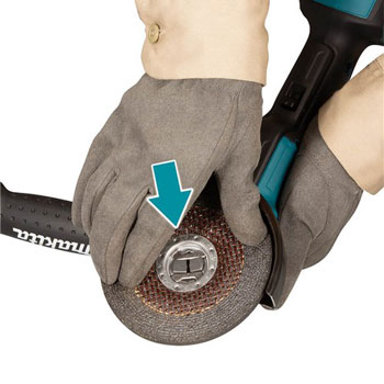 Makita akumulatorska ugaona brusilica X-LOCK DGA519Z Makita akumulatorska ugaona brusilica X-LOCK DGA519Z