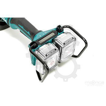 Makita akumulatorska ugaona brusilica DGA900ZK-3