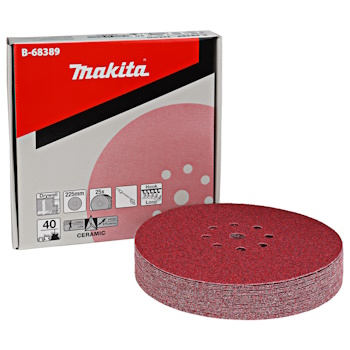 Makita brusni disk K40 Ø225mm set 25/1 B-68389-1