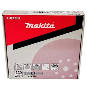 Makita brusni disk K220 Ø225mm set 25/1 E-02381-2