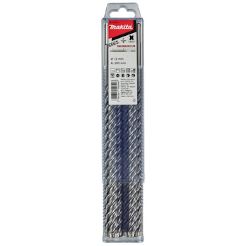 Makita burgija Namesis II SDS-plus 12x265mm set 10/1 E-14847 Makita burgija Namesis II SDS-plus 12x265mm set 10/1 E-14847