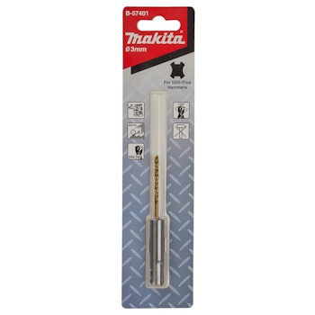 Makita burgija za metal HSS-TiN SDS-plus 3x90mm B-57401 Makita burgija za metal HSS-TiN SDS-plus 3x90mm B-57401