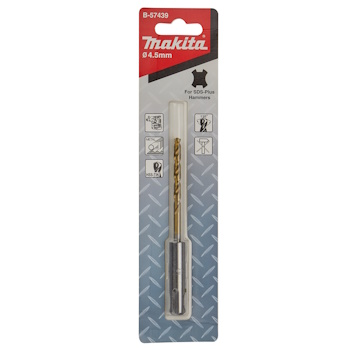 Makita burgija za metal HSS-TiN SDS-plus 4.5x110mm B-57439 Makita burgija za metal HSS-TiN SDS-plus 4.5x110mm B-57439