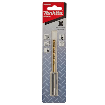 Makita burgija za metal HSS-TiN SDS-plus 5x116mm B-57445 Makita burgija za metal HSS-TiN SDS-plus 5x116mm B-57445