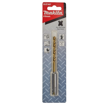 Makita burgija za metal HSS-TiN SDS-plus 6x123mm B-57467 Makita burgija za metal HSS-TiN SDS-plus 6x123mm B-57467