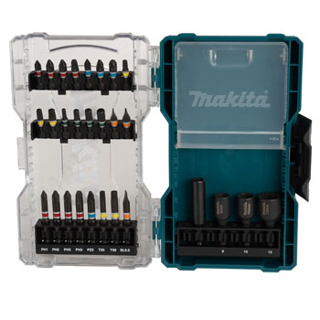 Makita 28-delni komplet burgija i umetaka E-07048-1