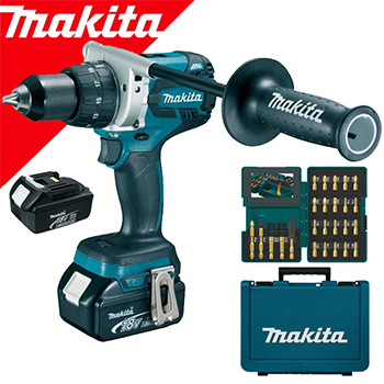 Makita akumulatorska bušilica - odvijač DDF481RFE-1