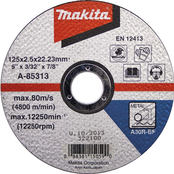  Makita brusni disk sa presovanim centrom 230 mm D-18596