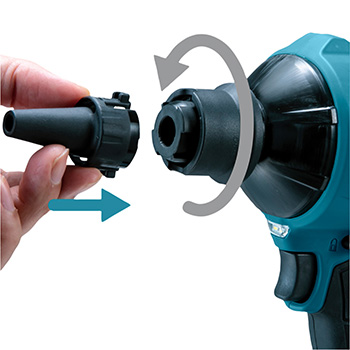 Makita akumulatorska duvaljka za prašinu 40V max XGT AS001GZ Makita akumulatorska duvaljka za prašinu 40V max XGT AS001GZ