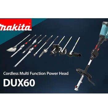 Makita bežična višenamenska pogonska glava DUX60Z Makita bežična višenamenska pogonska glava DUX60Z
