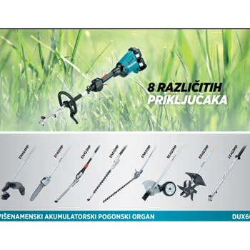 Makita bežična višenamenska pogonska glava DUX60Z Makita bežična višenamenska pogonska glava DUX60Z