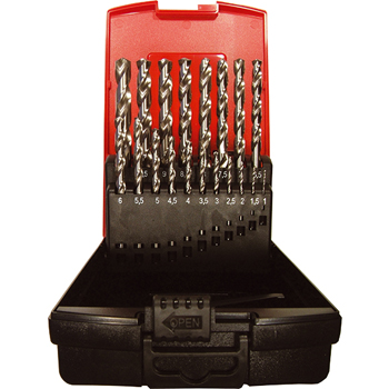 Makita set HSS burgija 19 komada P-73673 Makita set HSS burgija 19 komada P-73673