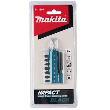 Makita Impack BLACK set 8/1 E-11994 Makita Impack BLACK set 8/1 E-11994
