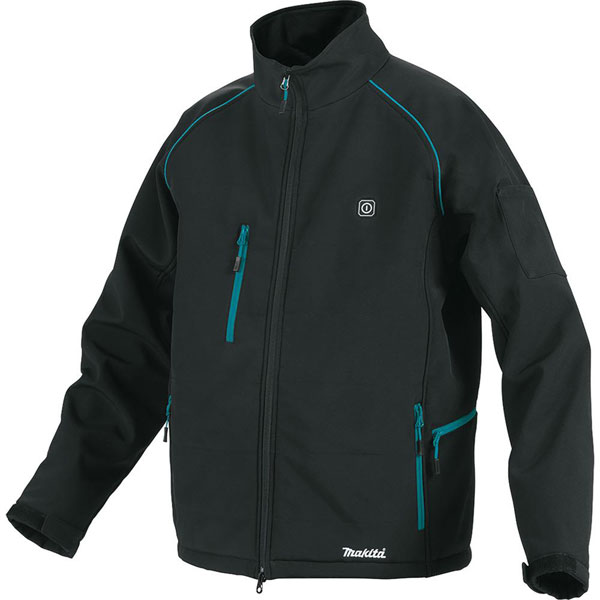 Makita akumulatorska grejana jakna crna bez baterije 14,4V / 18V - L DCJ205ZL Makita akumulatorska grejana jakna crna bez baterije 14,4V / 18V - L DCJ205ZL