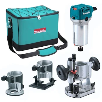 Makita jednoručna glodalica RT0702CX2