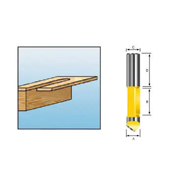 Makita karbidna burgija 6.35x19.05mm S6 D-09335-2