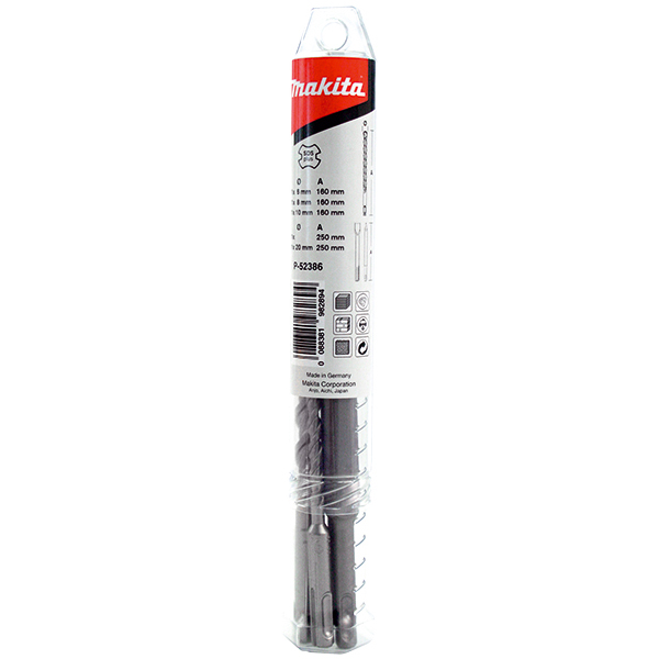 Makita SDS-Plus burgije 4-Plus i dleta komplet od 5 komada P-52386 Makita SDS-Plus burgije 4-Plus i dleta komplet od 5 komada P-52386