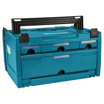 Makita kutija za alat MAKPAC tip 3 V1 sa 4 fioke P-84311 Makita kutija za alat MAKPAC tip 3 V1 sa 4 fioke P-84311
