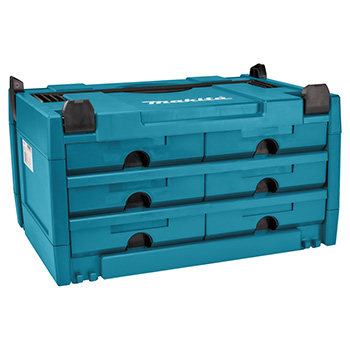 Makita kutija za alat MAKPAC tip 3 V3 sa 6 fioka P-84333 Makita kutija za alat MAKPAC tip 3 V3 sa 6 fioka P-84333