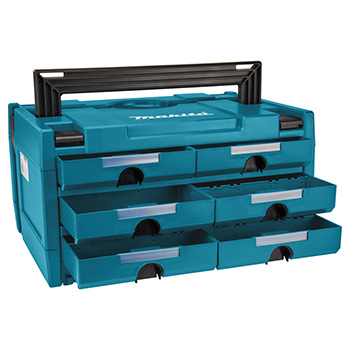 Makita kutija za alat MAKPAC tip 3 V3 sa 6 fioka P-84333 Makita kutija za alat MAKPAC tip 3 V3 sa 6 fioka P-84333