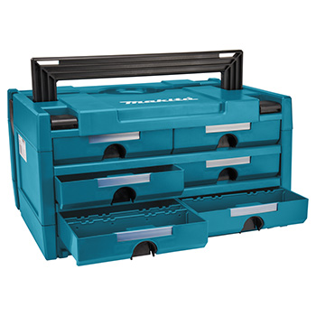 Makita kutija za alat MAKPAC tip 3 V3 sa 6 fioka P-84333 Makita kutija za alat MAKPAC tip 3 V3 sa 6 fioka P-84333