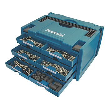Makita kutija za alat MAKPAC tip 3 V3 sa 6 fioka P-84333 Makita kutija za alat MAKPAC tip 3 V3 sa 6 fioka P-84333