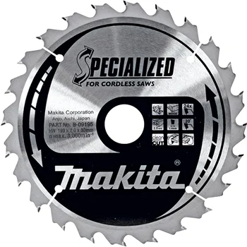 Makita list za testeru od tvrdog metala sa 40 zubaca 190/30 mm B-09254 Makita list za testeru od tvrdog metala sa 40 zubaca 190/30 mm B-09254