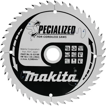 Makita list za cirkular TCT (Presvučeni zubi) 165x20x1mm B-53198 Makita list za cirkular TCT (Presvučeni zubi) 165x20x1mm B-53198