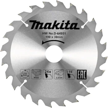 Makita list za crikular za drvo 190mm D-64951 Makita list za crikular za drvo 190mm D-64951