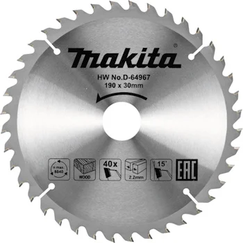 Makita list za crikular za drvo 190mm D-64967 Makita list za crikular za drvo 190mm D-64967