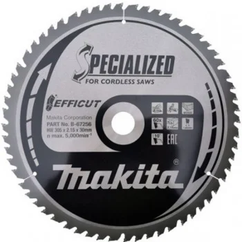 Makita list za testeru od tvrdog metala Efficut 216x30x60T E-12192 Makita list za testeru od tvrdog metala Efficut 216x30x60T E-12192
