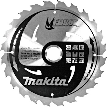 Makita list za testeru od tvrdog metala MForce 230mm B-07989 Makita list za testeru od tvrdog metala MForce 230mm B-07989