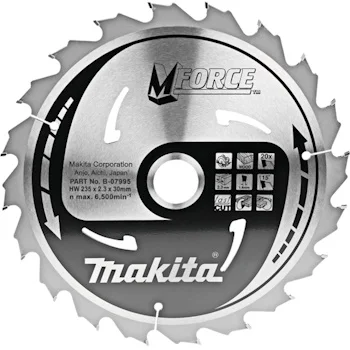 Makita list za testeru od tvrdog metala MForce 235mm B-07995 Makita list za testeru od tvrdog metala MForce 235mm B-07995