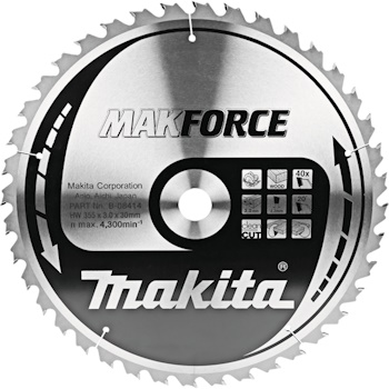 Makita list za testeru od tvrdog metala MAKForce 355mm B-08414