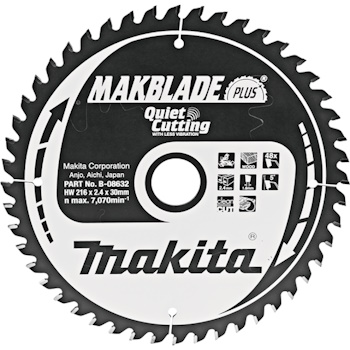 Makita list za testeru od tvrdog metala MAKBlade Plus 216mm B-08632