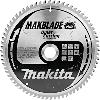 Makita list za testeru od tvrdog metala MAKBlade Plus 260mm B-08707 Makita list za testeru od tvrdog metala MAKBlade Plus 260mm B-08707