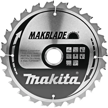 Makita list za testeru od tvrdog metala MAKBlade Plus 216mm B-08903 Makita list za testeru od tvrdog metala MAKBlade Plus 216mm B-08903
