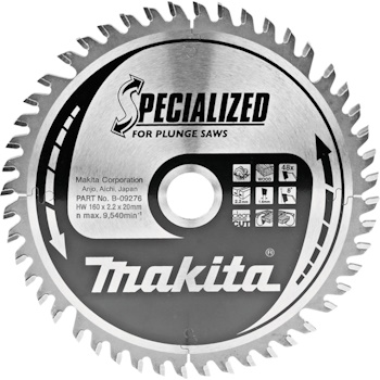 Makita list za testeru od tvrdog metala 160mm B-09276