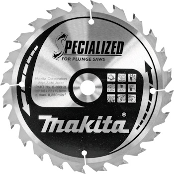 Makita list za testeru od tvrdog metala 185mm B-09313 Makita list za testeru od tvrdog metala 185mm B-09313