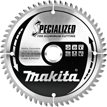 Makita list za testeru od tvrdog metala 185mm B-09581 Makita list za testeru od tvrdog metala 185mm B-09581