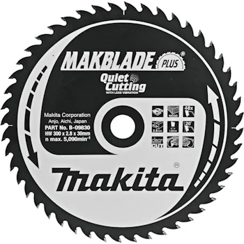 Makita list za testeru od tvrdog metala MAKBlade Plus 300mm B-09830 Makita list za testeru od tvrdog metala MAKBlade Plus 300mm B-09830