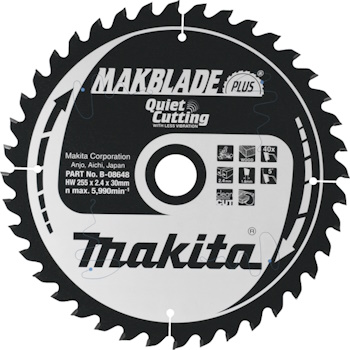 Makita list za testeru od tvrdog metala MAKBlade Plus 350mm B-09846 Makita list za testeru od tvrdog metala MAKBlade Plus 350mm B-09846