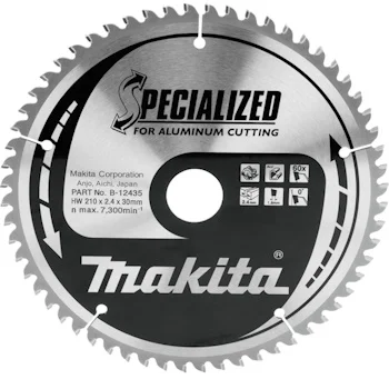 Makita list za testeru od tvrdog metala 210mm B-12435 Makita list za testeru od tvrdog metala 210mm B-12435