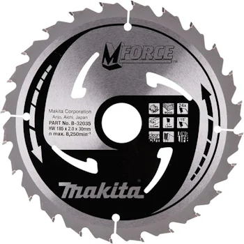Makita TCT list za testeru MForce 185mm B-32035 Makita TCT list za testeru MForce 185mm B-32035